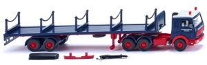 WIK055402 - MERCEDES 2850 6x4 with column trailer 2 Axles RHEINKRAFT SPEDITION