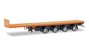 HER076203-007 - Extendable platform NOOTEBOOM 4 Axles Orange