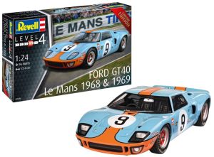 REV07696 - FORD GT 40 Le Mans 1968 to assemble and paint