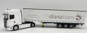 ELI118185 - SCANIA 500 S 4x2 with tarpaulin trailer 3 Axles - Transport DIANA