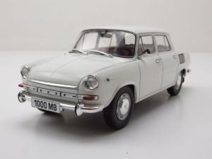 WBXWB124162 - 1968 SKODA 1000 MB White