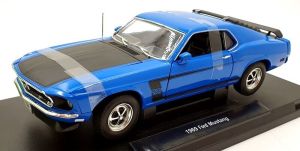 WEL12516BLEU - FORD Mustang boss 302 1969 blue