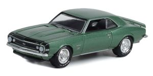 GREEN13320-A - CHEVROLET Camaro SS 369 1967 green from the GL MUSCLE series under blister