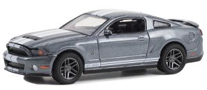 GREEN13340-D - SHELBY GT500 2010 grey from the series THE STAMPEDE under blister