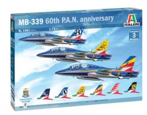 ITA1461 - MB-339 60th Anniversary Fighter Aircraft to assemble and paint