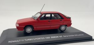 ODE157 - RENAULT 11 Turbo 5 doors 1988 red