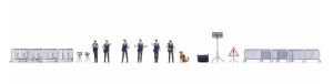 NOC16260 - Themed figurines - Police operation - Police officers, dog and accessories