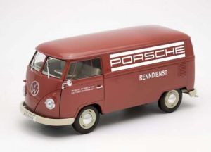 WEL18053TDA - VOLKSWAGEN T1 bus PORSCHE RENNDIENST red