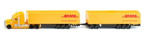 SIK1806/00002 - 6x4 truck with 3 axle trailer and DHL 2+3 axle trailer