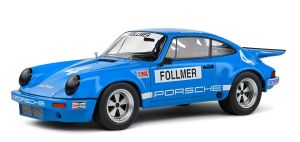 SOL1810702 - PORSCHE 911 Iroc blue #4 FOLLMER IROC RIVERSIDE 1974