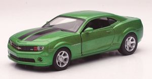 NEW50433L - 2011 CHEVROLET CAMARO SS Green Metallic with Black Stripes