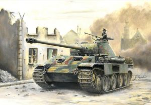 ITA15752 - Tank Sd.Kfz.171 Panther Ausf.A to assemble and paint