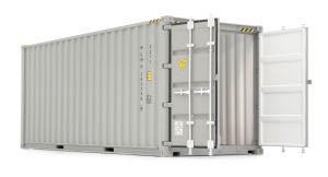 MAR2323-03 - Shipping container 20 feet grey