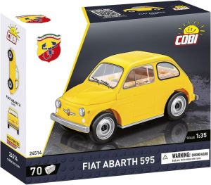 COB24514 - FIAT 500 Abarth 1965 yellow - 70 pcs