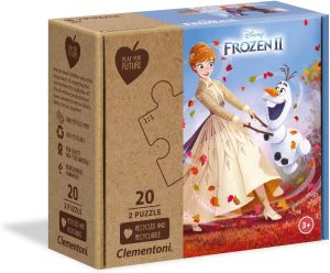 CLE24773 - 2 Snow Queen II 20-piece jigsaw puzzles