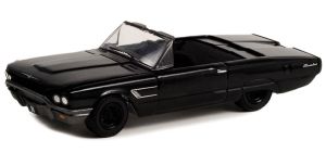 GREEN28110-B - FORD Thunderbird convertible 1965 black from the series BLACK BANDIT in blister pack