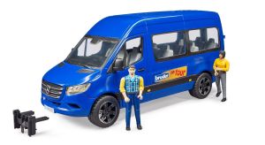 BRU2670 - Mercedes Sprinter mini bus with characters