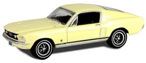 GREEN30504 - FORD Mustang GT Fastback 1967 yellow from the series HIGH COUNTRY SPECIAL under blister pack