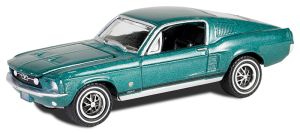 GREEN30505 - 1967 FORD Mustang GT Fastback green HIGH COUTRY SPECIAL in blister pack