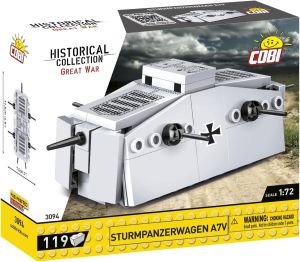 COB3094 - STURMPANZERWAGEN A7V Tank - 119 Pieces