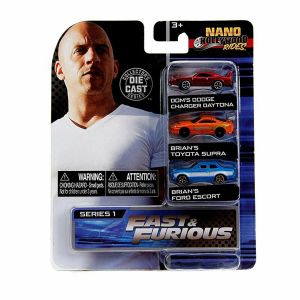 JAD31124 - Nano 3 cars FAST & FURIOUS series 1