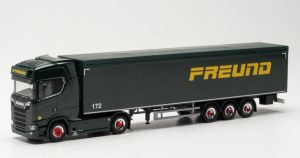 HER315173 - SCANIA CS 20 HD 4X2 with 3-axle SPEDITION FREUND trailer