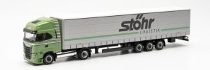 HER315227 - IVECO S-WAY LNG 4x2 semi-trailer 3 axles covered 15M STOHR