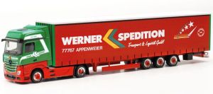 HER317214 - MERCEDES-BENZ Actros 4x2 with trailer 3 Axles WERNER