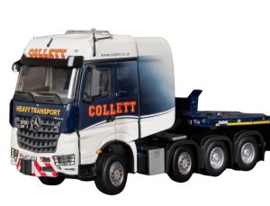 IMC32-0195 - MERCEDES-BENZ Arocs BigSpace SLT 8x4 with extensilble trailer Nootboom super wing 3 Axles COLLET