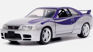 JAD32587 - NISSAN Skyline GT-R - TOKYO Drift 1995 Silver FAST and FURIOUS