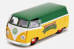 JAD35666 - VOLKSWAGEN Bus 1961 Yellow and green - TORTUES NINJA