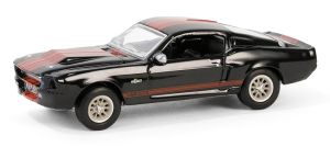 GREEN37310-A - FORD Mustang Eleanor 1967 Schwarz aus der Serie BARRETT JACKSON in Blisterverpackung