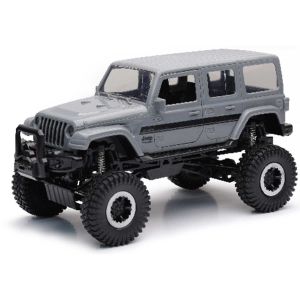 NEW37446G - Gray JEEP Sahara with figure and motocross