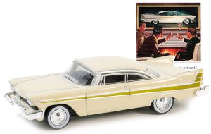 GREEN39140-B - PLYMOUTH Fury 1957 Beige aus der VINTAGE AD CARS-Serie in Blisterverpackung