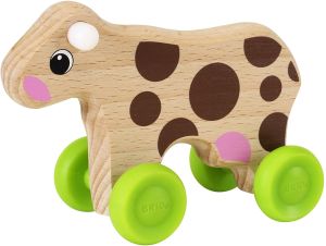 BRIO30309 - Mini cow to push