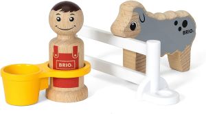 BRIO30399 - sheep and farmer