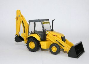 NEW32143 - Backhoe loader NEW HOLLAND B110 C Dimensions: 16.5 x 4.8 x 6 cm