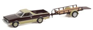 GREEN32240-B - CHEVROLET El Camino Conquista 1984 trailer from the HITCH & TW series in blister pack