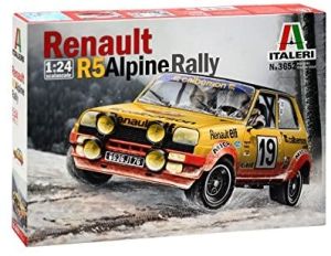 ITA3652 - RENAULT 5 Alpine Rally to assemble and paint