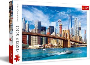 TRF37331 - 500 Piece Puzzle View of New York