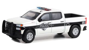 GREEN43020-F - blister-packed CHEVROLET Silverado SSV 2022 General Motors Fleet Police from the HOT PURSUIT series