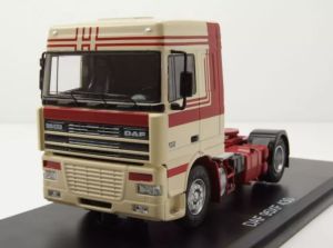 PRX47111 - DAF 95 XF 430 4x2 beige and red