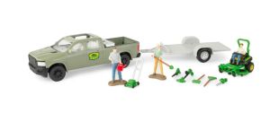 ERT47551 - JOHN DEERE Lawn care kit with flatbed pick-up and accessories