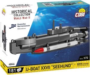 COB4846 - Submarine U-BOAT XXVII SEEHUND – 181 Pieces