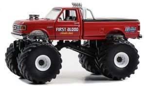 GREEN49140-F - FORD F-350 1990 FIRST BLOOD from the series KINGS OF CRUNCH in blister pack