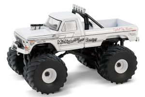 GREEN49150-A - FORD F-250 1978 Monstertruck CAPITOL CITY MONSTER aus der Serie KINGS OF CRUNCH in Blisterverpackung