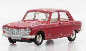 DIN510 - PEUGEOT 204 Red Sedan – ATLAS Edition