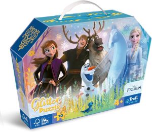 TRF53018 - DISNEY Snow Queen 70-piece glitter puzzle