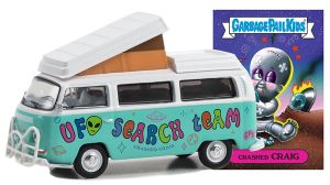 GREEN54090-B - VOLKSWAGEN Type 2 Campmobile 1968 Blue from the series GARBAGE PAIL KIDS in blister pack