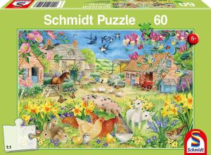 SCM56419 - 60 Piece Puzzle My little farm